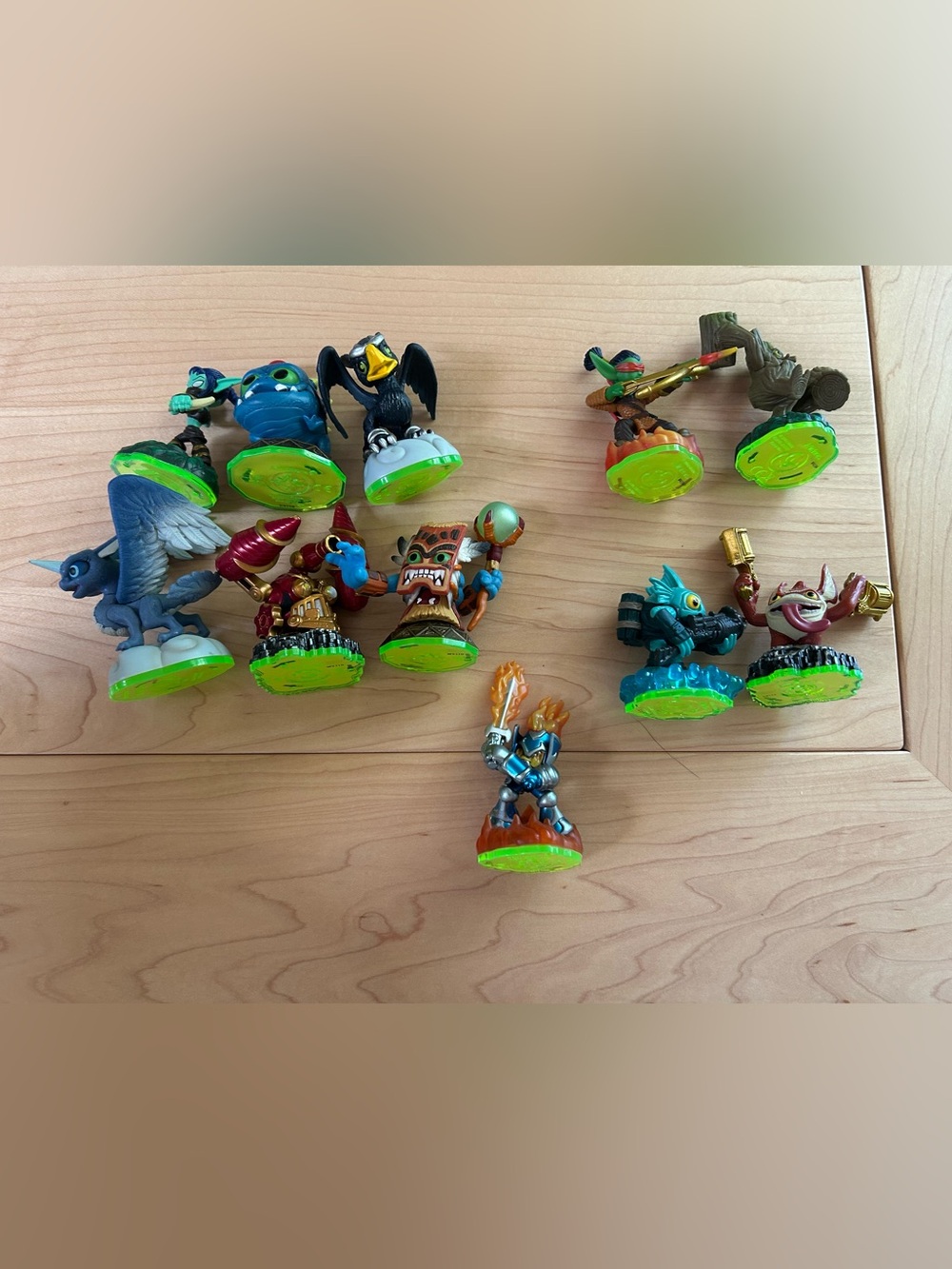 Spyro’s Adventure 11 piece Character Pack bundle lot open loose sets